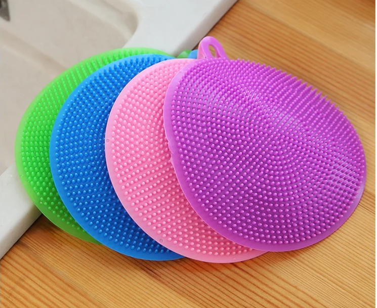 CleanFlex – Silicone Dish Brush & Multifunctional Kitchen Scrubber Pad