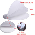 Double-sided Hook Loop Dots Non-slip Fixing Sticker (5 Pairs / Set)