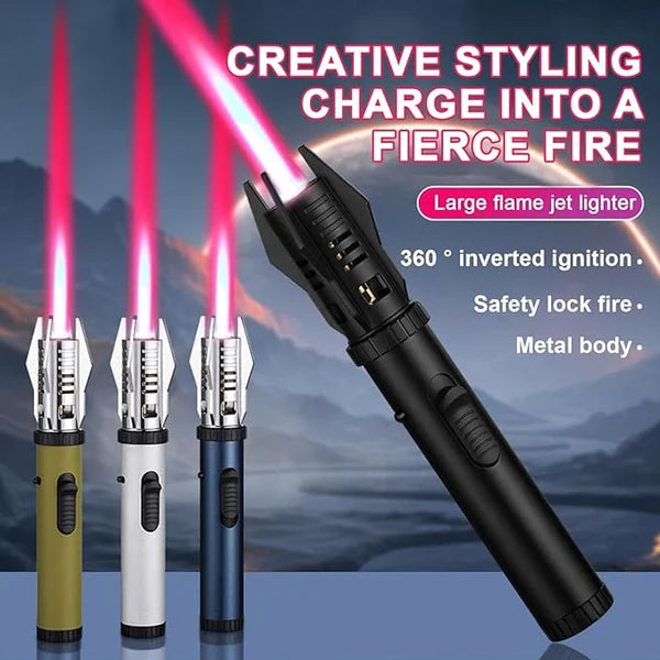Lighter with Torch for Self-Defense
