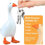 Resin Goose Key Holder