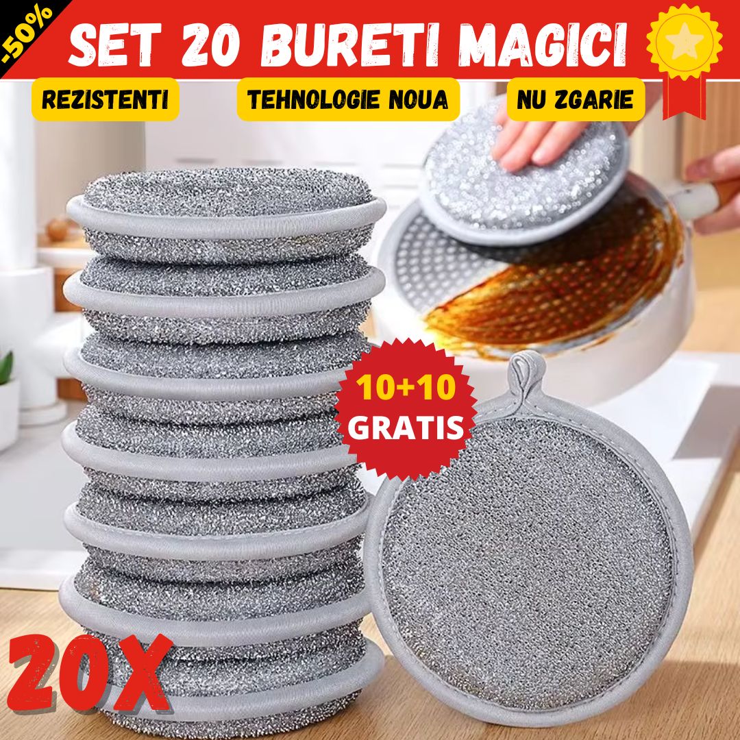 BlitzKlar SpongeMates — Put an end to frustration and cleaning that finally sets you free!