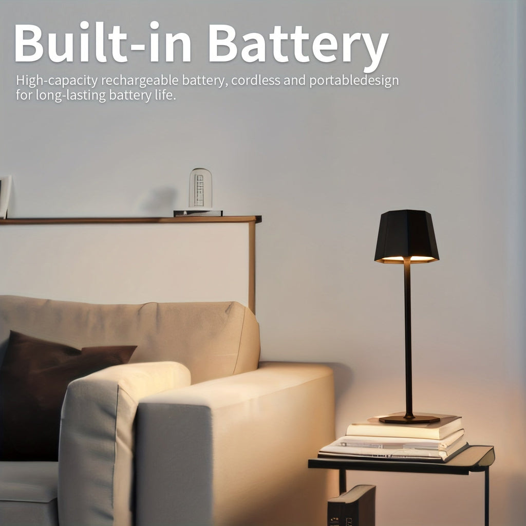 DuoGlow | Battery-Powered 2-Piece Set Cordless Table Lamp