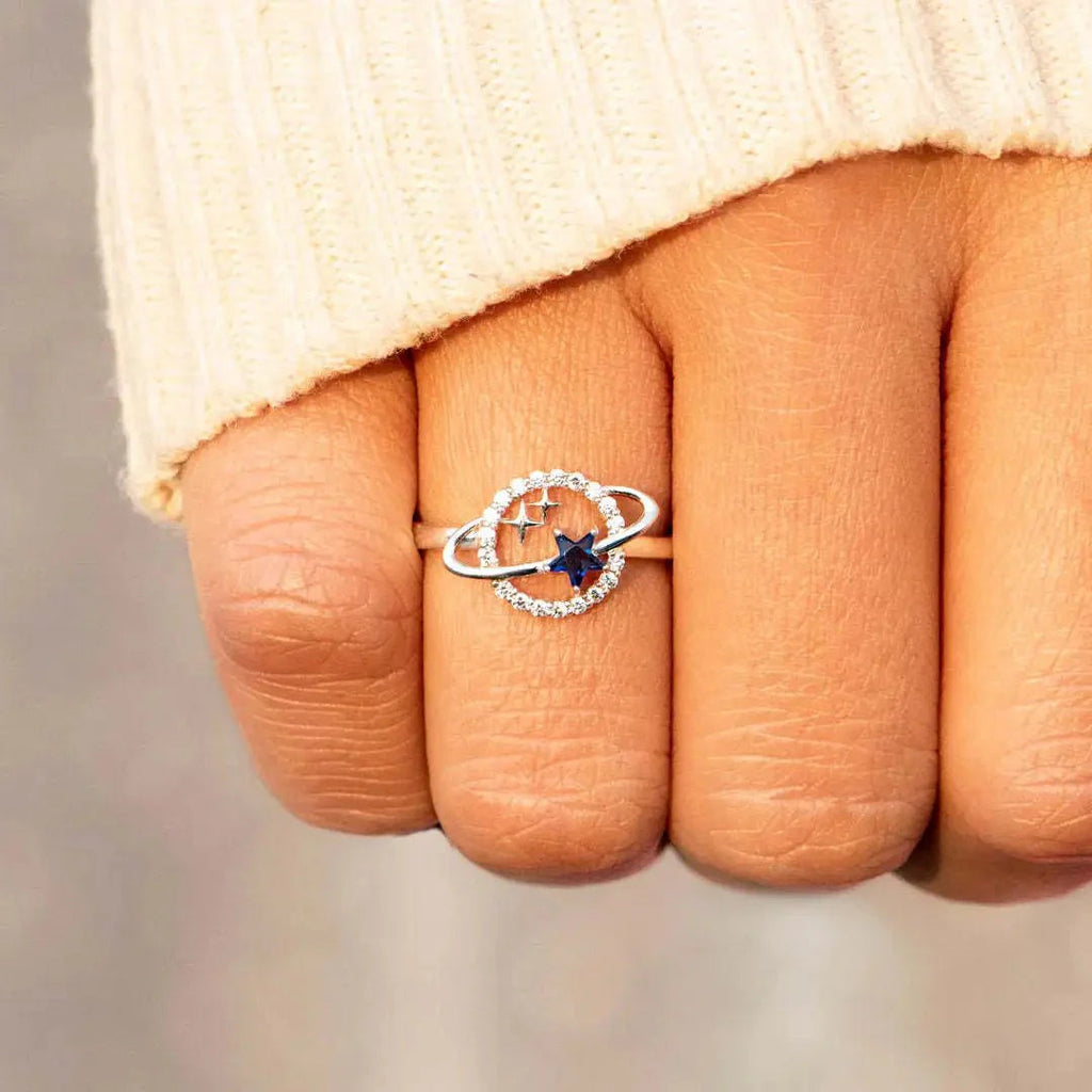 Dainty Astrology Star Ring