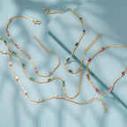 Dainty Aurora Chain Bracelets