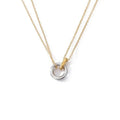 Dainty Circular Layered Love Necklace