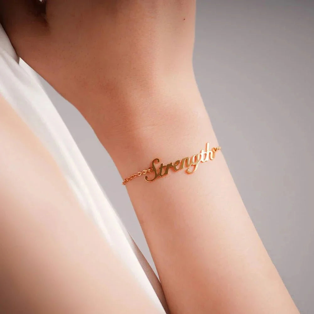 Dainty Custom Name Bracelet
