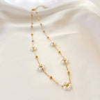 Dainty Daisy Necklace & Bracelets