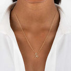 Dainty Diamond Zodiac Sign Necklace