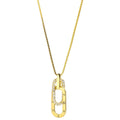 Dainty Forever Paperclip Love Necklace