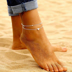 Dainty Heart Anklet