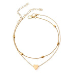 Dainty Heart Anklet