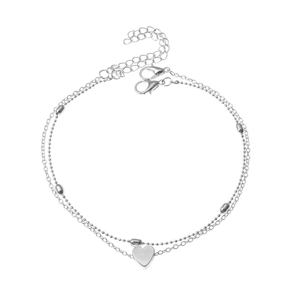Dainty Heart Anklet