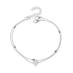 Dainty Heart Anklet