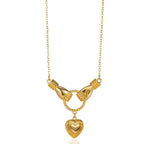 Dainty Holding Onto Love Necklace