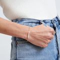 Dainty Pearl Golden Beaded Bracelet