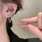 Dainty Ribbon Bow Ear Cuff