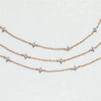 Dainty Tiny Flowers Necklace