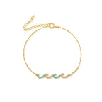 Dainty Wave Bracelet