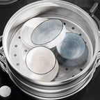 NutriSteam | 3-Tier Stainless Steel Steamer – Healthy Cooking Made Easy