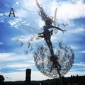 Dancing Fairy Statue Steel Garden