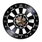 DartGlow Vintage Dartboard Wall Clock