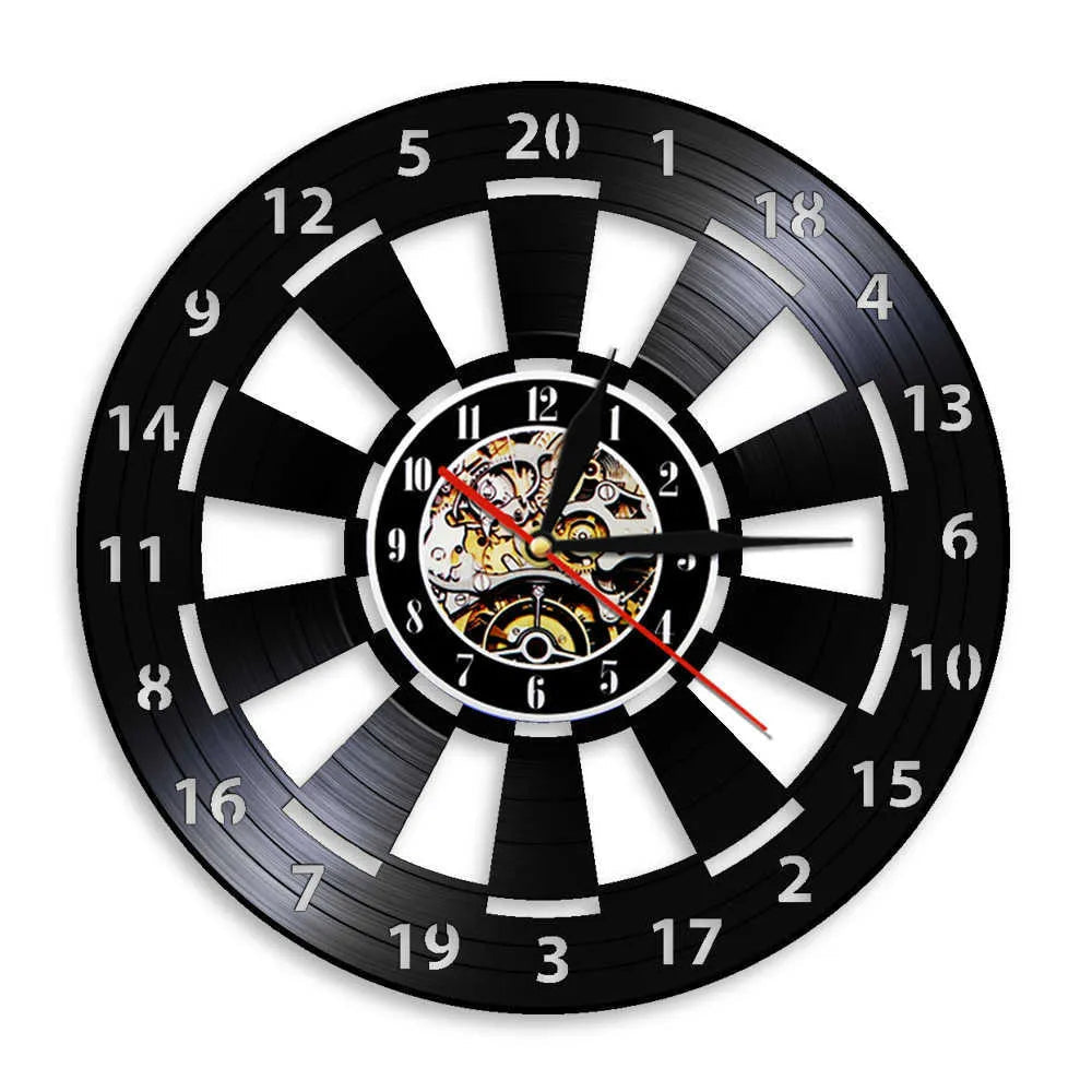 DartTime - Elegant Vinyl Clock