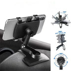 Universal Rotatable Phone Holder for Car – Safe and Hands-Free Navigation