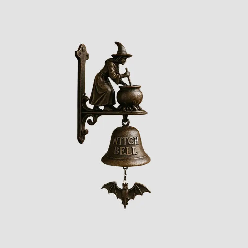 Antique Witch Doorbell Luna – Weatherproof Decorative Doorbell for Indoor and Outdoor