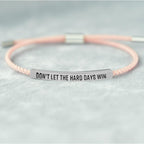 Motivational Tube Bracelet
