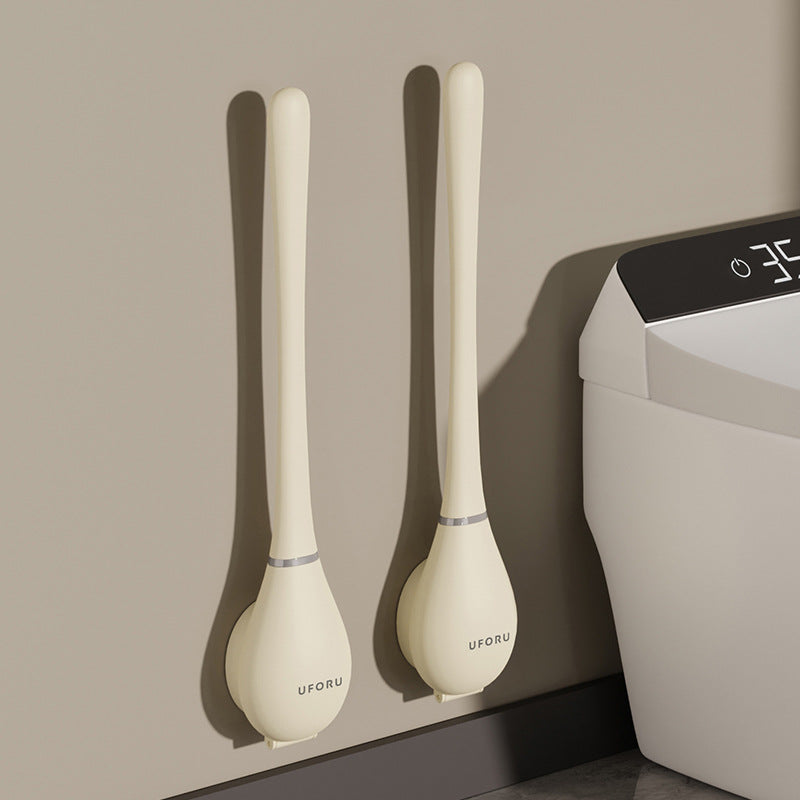 Modern flexible silicone toilet brush