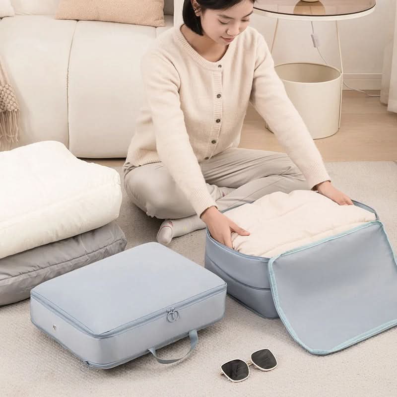 Compression Storage Bags for Clothes and Bedding, Reduces Volume up to 40%