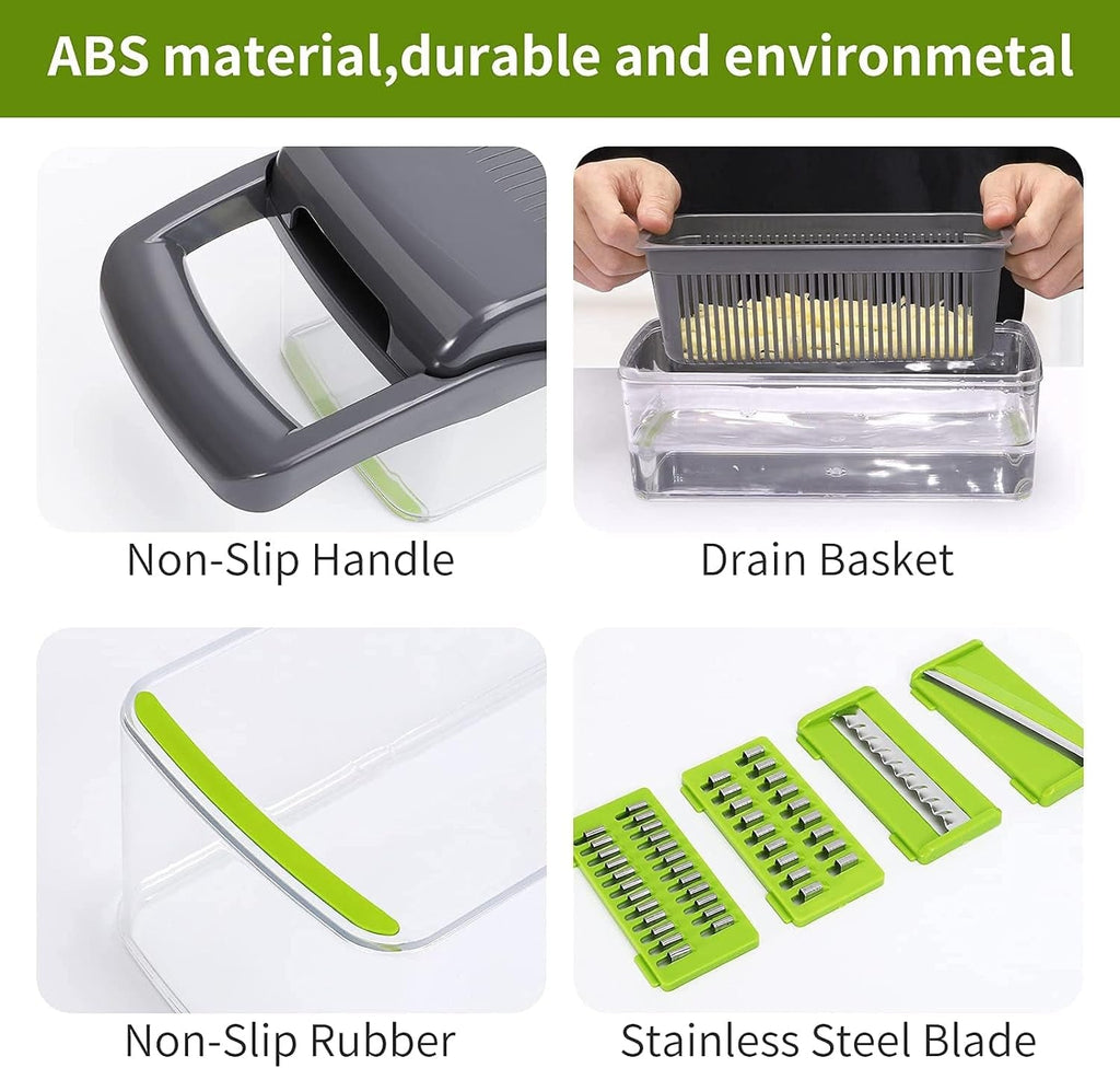 13-in-1-Vegetable-Slicer | Faster-when-Cooking