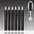 FlameFree - Set of 6 LED Candles with Remote Control