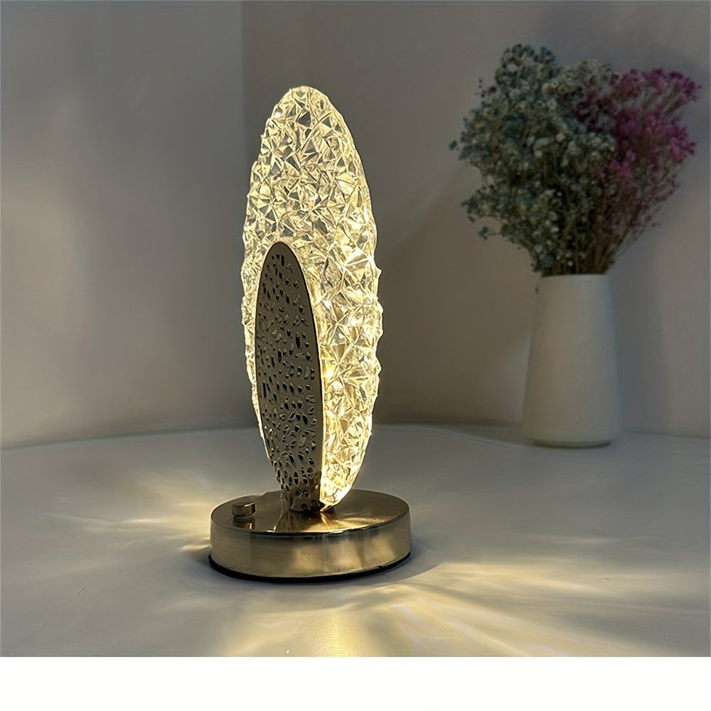FeatherLamp - USB Touch Table Lamp with Unique Feather Design