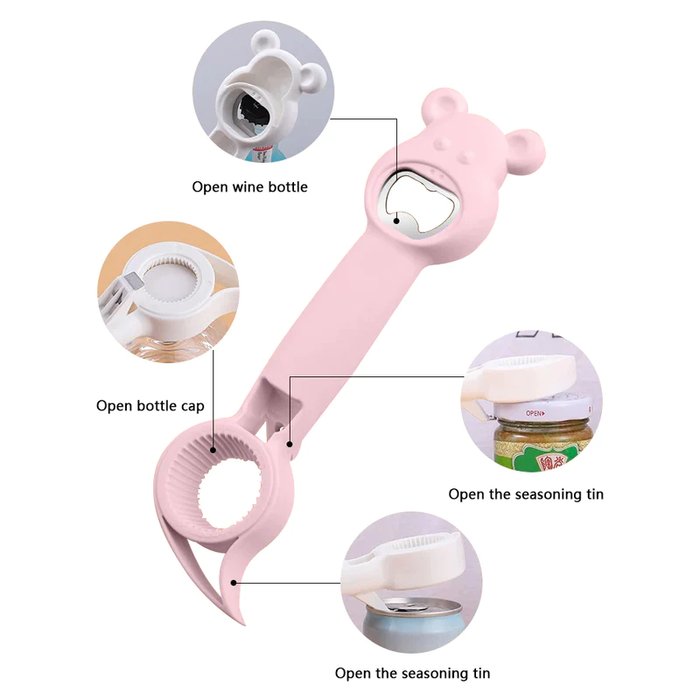 New 4 in 1 Bottle Opener