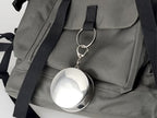 Collapsible cup in stainless steel