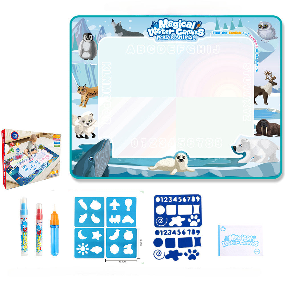 SplashMaster Creative Mat — Endless painting fun that keeps home clean and makes kids happy