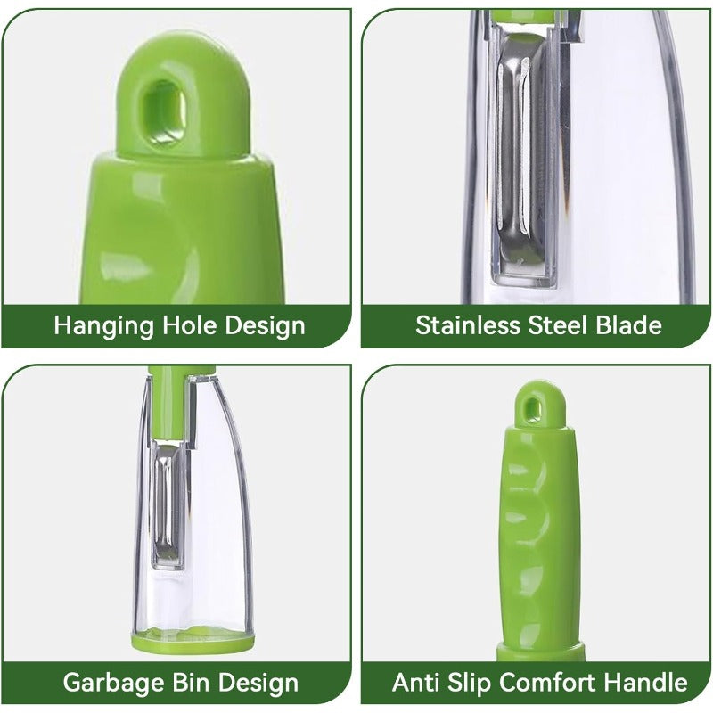Vegetable Peeler with Container