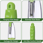 Vegetable Peeler with Container