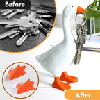 Resin Goose Key Holder