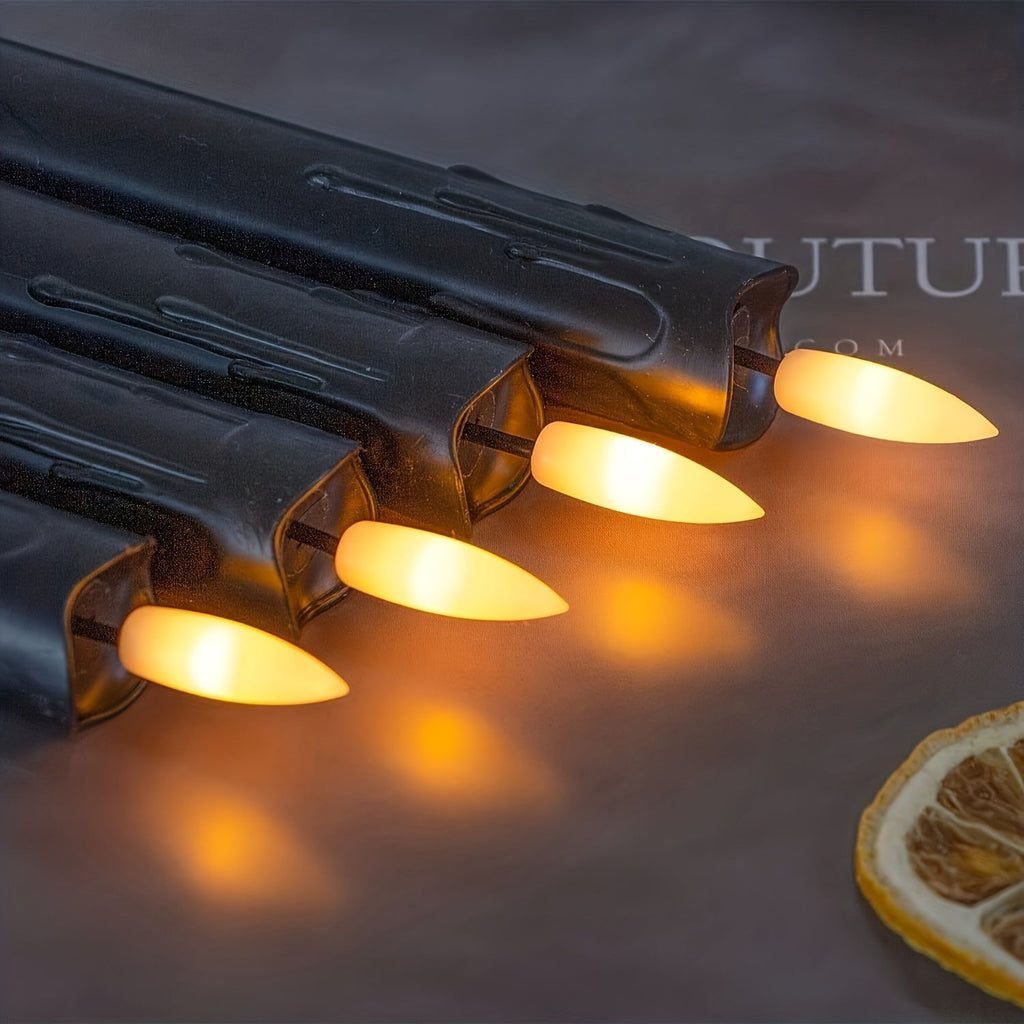 FlameFree - Set of 6 LED Candles with Remote Control