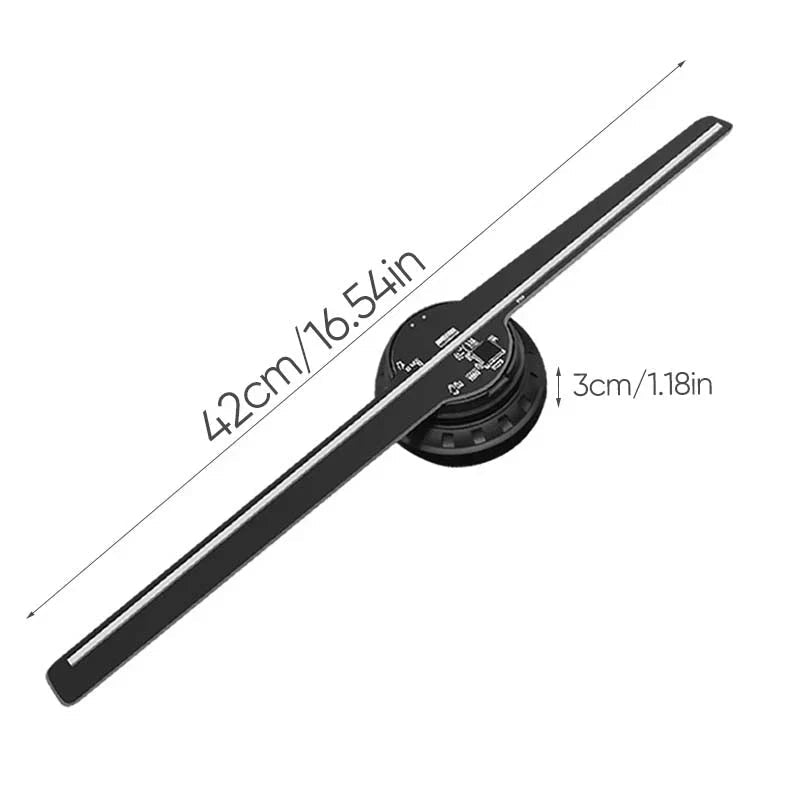 3D Hologram LED Fan Projector – High-Resolution Visual Display for Home, Business & Events