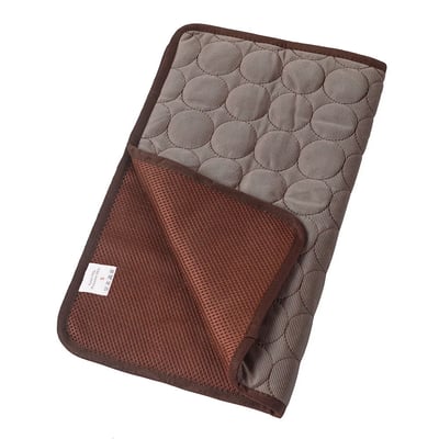 Cooling mat for pets with non-toxic self-cooling gel