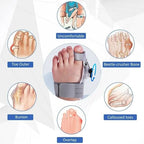 Gentle toe correction for bunions