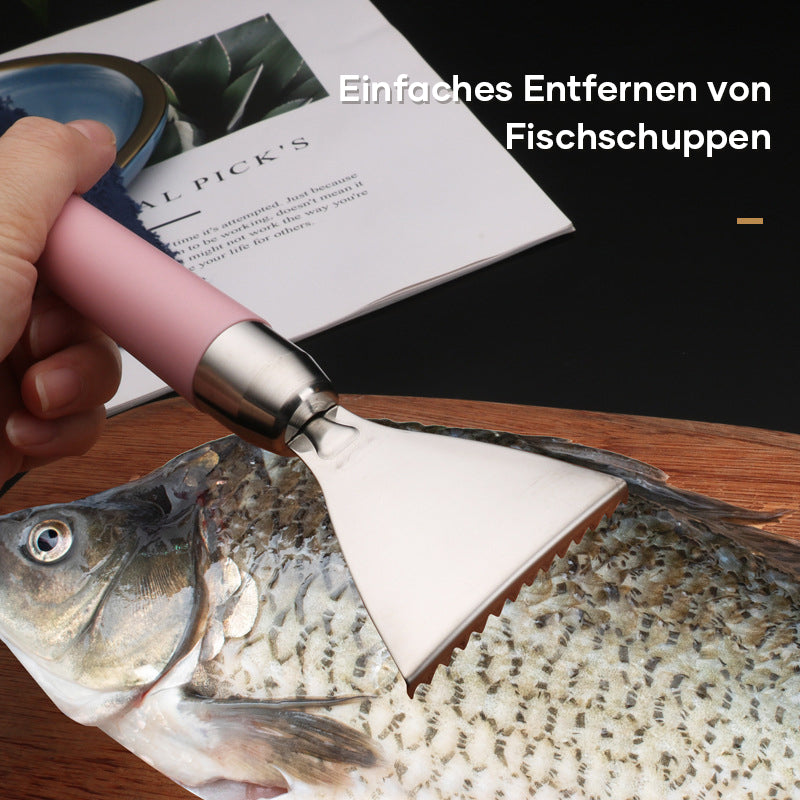 Fish scale peeler made of stainless steel