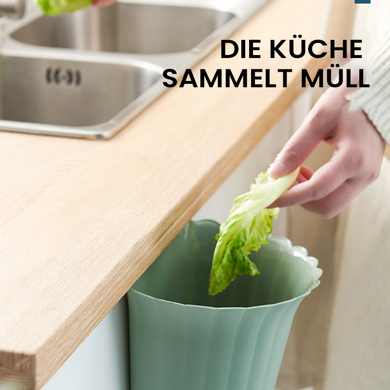 Wall-mounted trash can for the kitchen