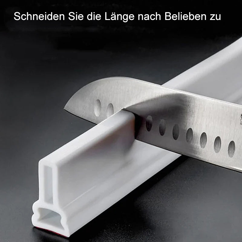 Silicone water stopper for the bathroom