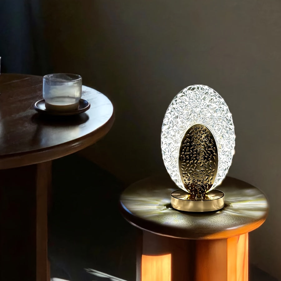 FeatherLamp - USB Touch Table Lamp with Unique Feather Design