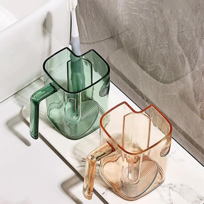 Self-Draining Toothbrush Tumbler