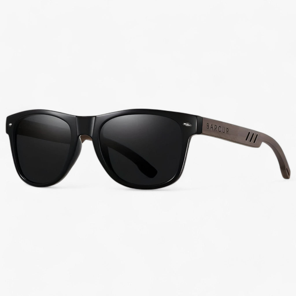 Wooden Temple Polarized Sunglasses UV400 Protection